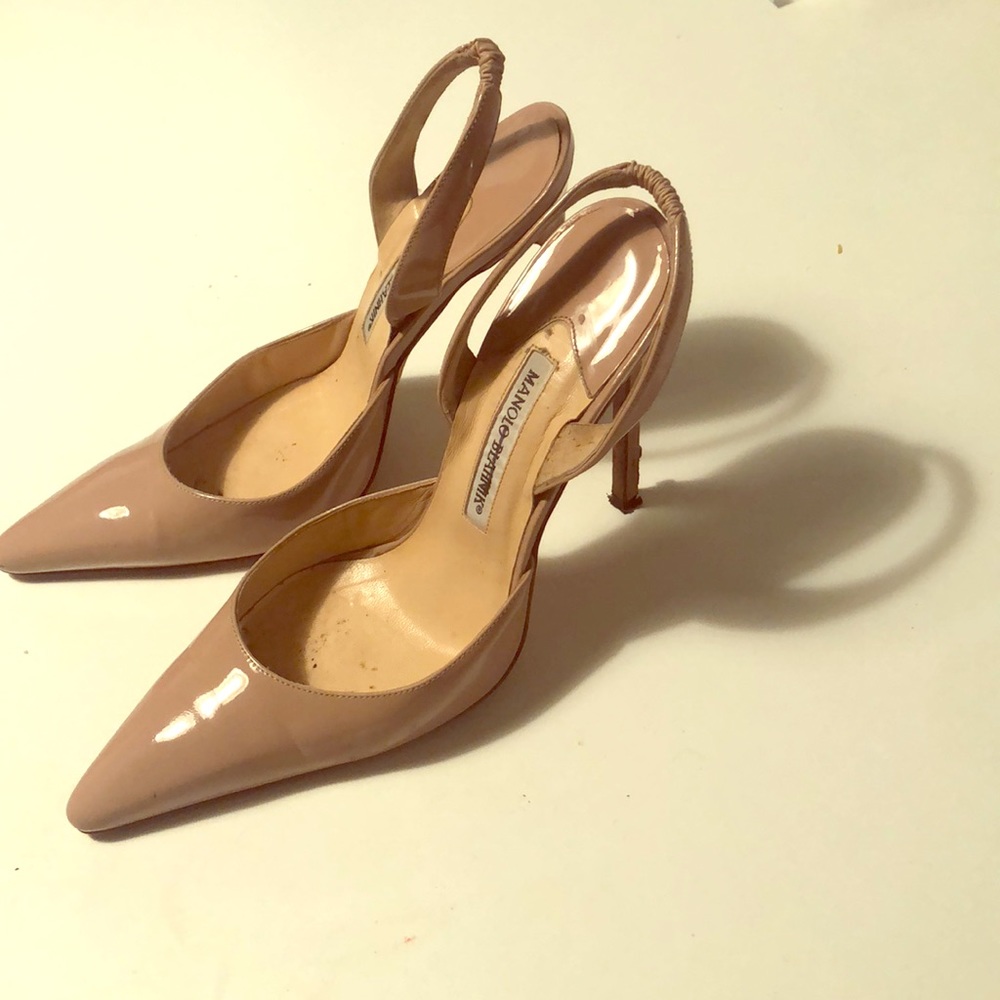 Manolo blahnik slingbacks